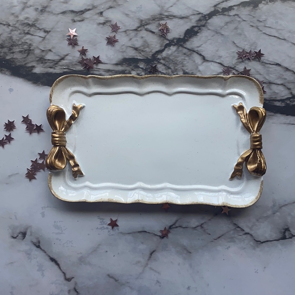 Women Ceramic Trinket Tray